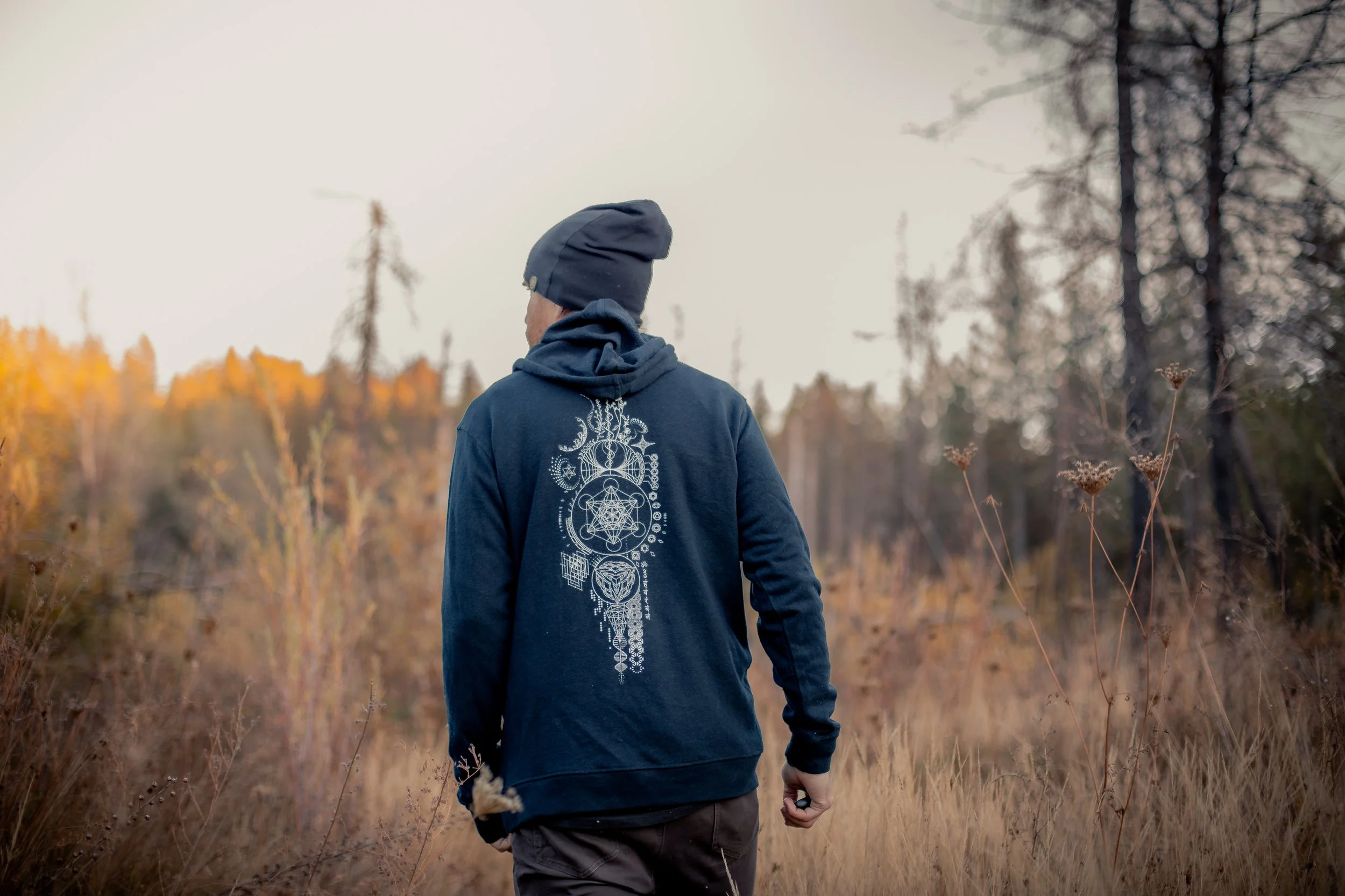 Sacred State Design — Atlas Map Hoody